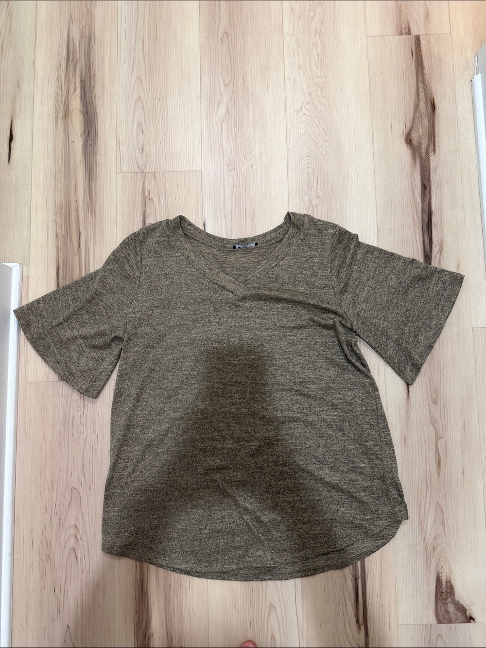 Bombom heathered knit top